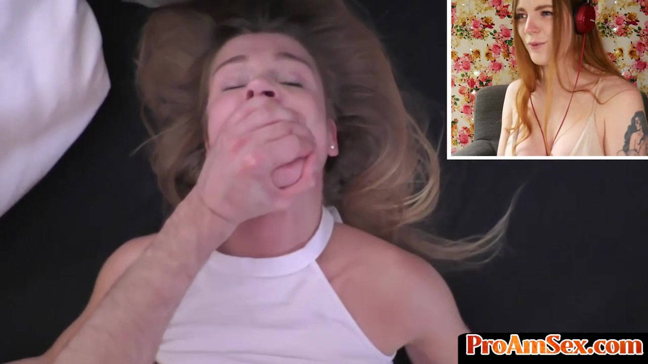 Redhead reacts on amateur creampied POV fucked sluts