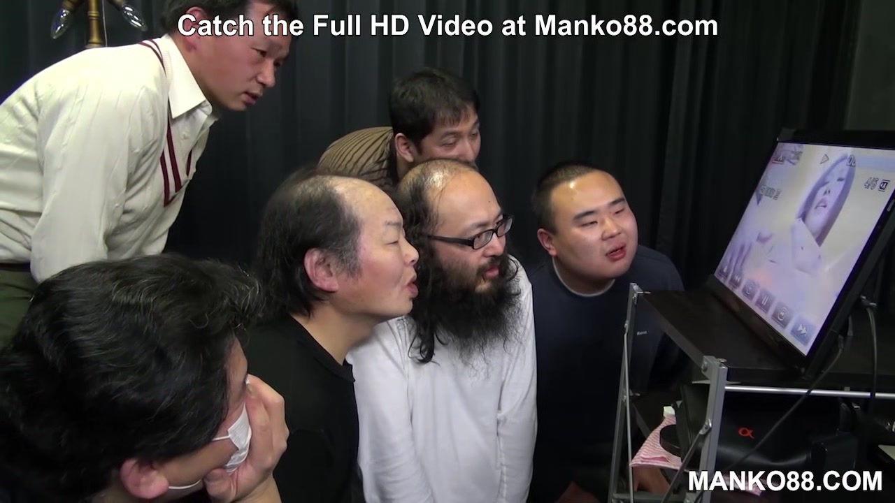 Asian Gangbanged but she Cant see Whos Fucking her - Manko88