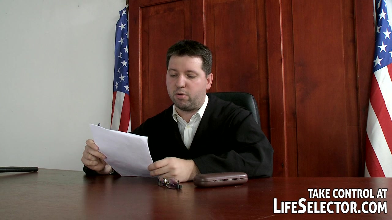 Interactive Hardcore Sex in the courtroom