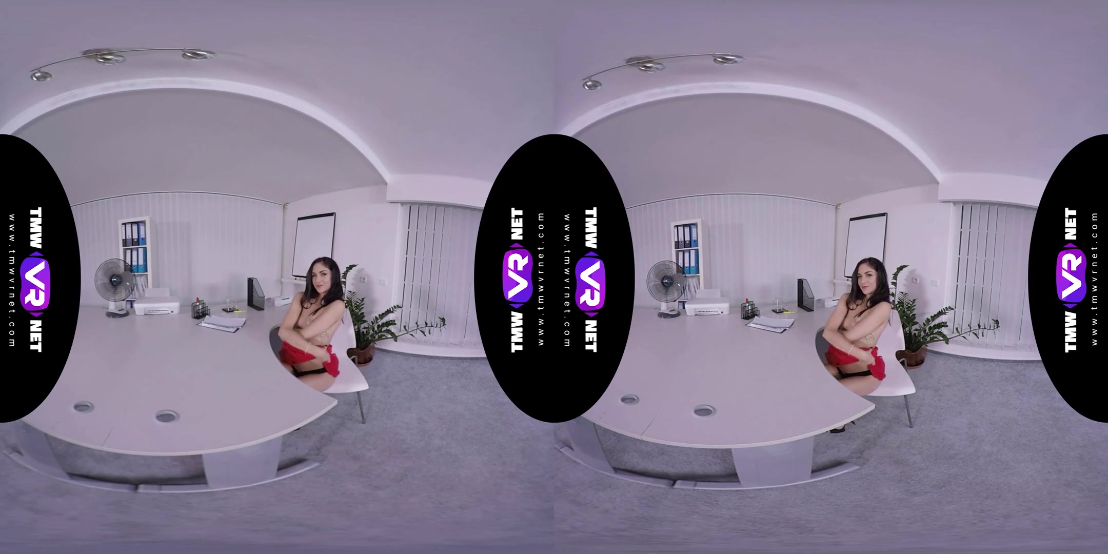 Lullu Gun in A Hot-Tempered Brunette Studies Solo Fucking In VR - TmwVRNet
