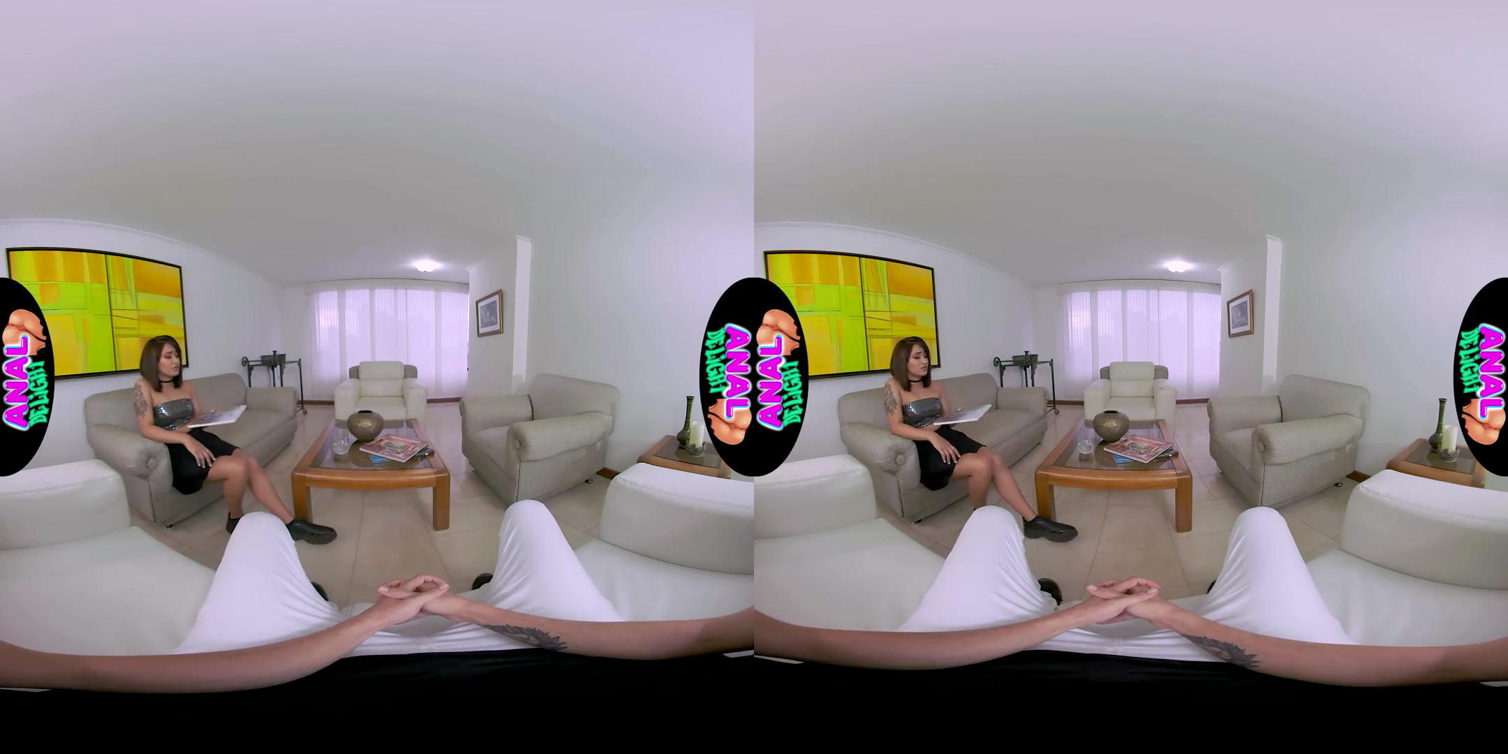 Pleasant Time Before The Party - Hot Brunette Anal Hardcore POV