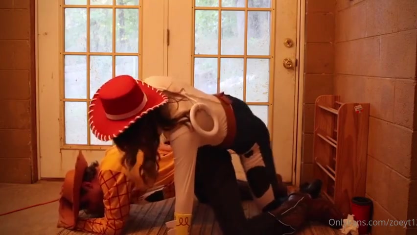 Zoey Taylor - Toy Story Tgirl Jessie Fucks Woody