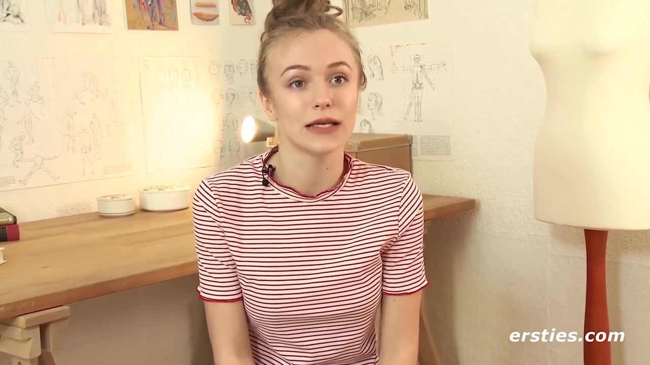 Cute Babe Aislin Fingers Her Tight Pussy Often
