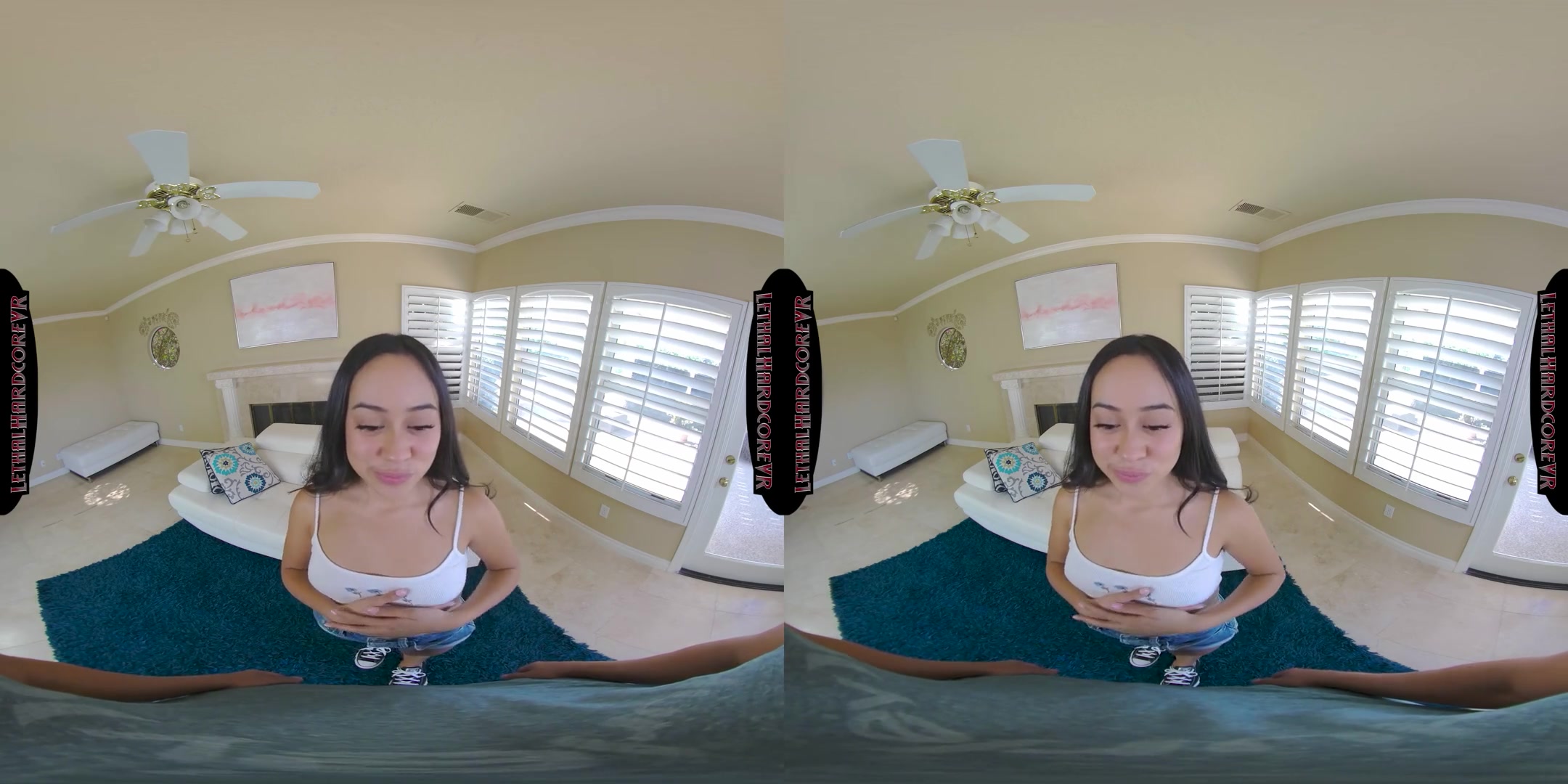 If Your Boyfriend Won't Cum In You, I Will - Cute Latina teen 18+ Creampie