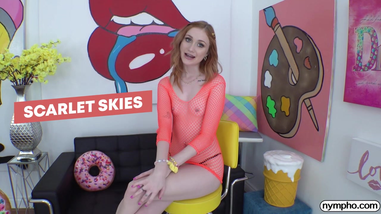 Slutty Scarlet Takes A Big Dick