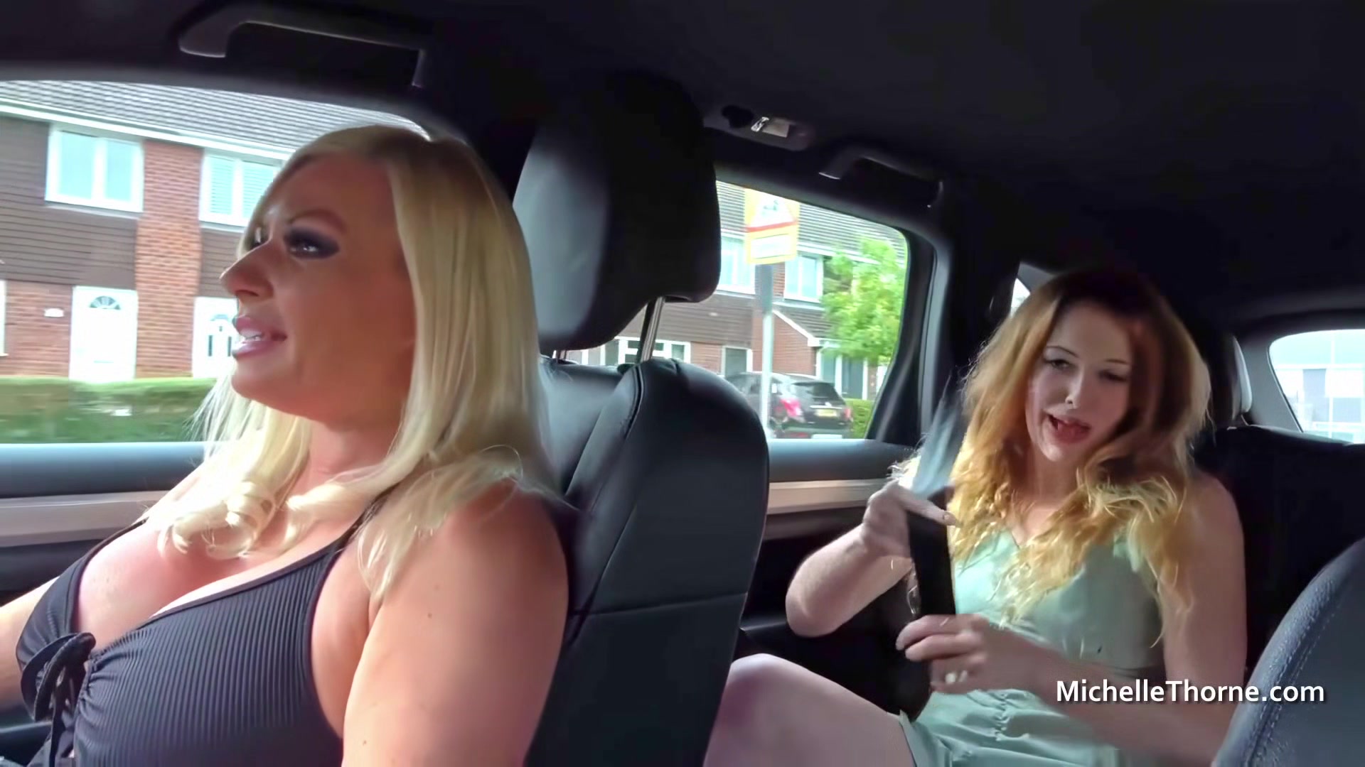 Michelle Thorne surprises Alora Lux for a meet up