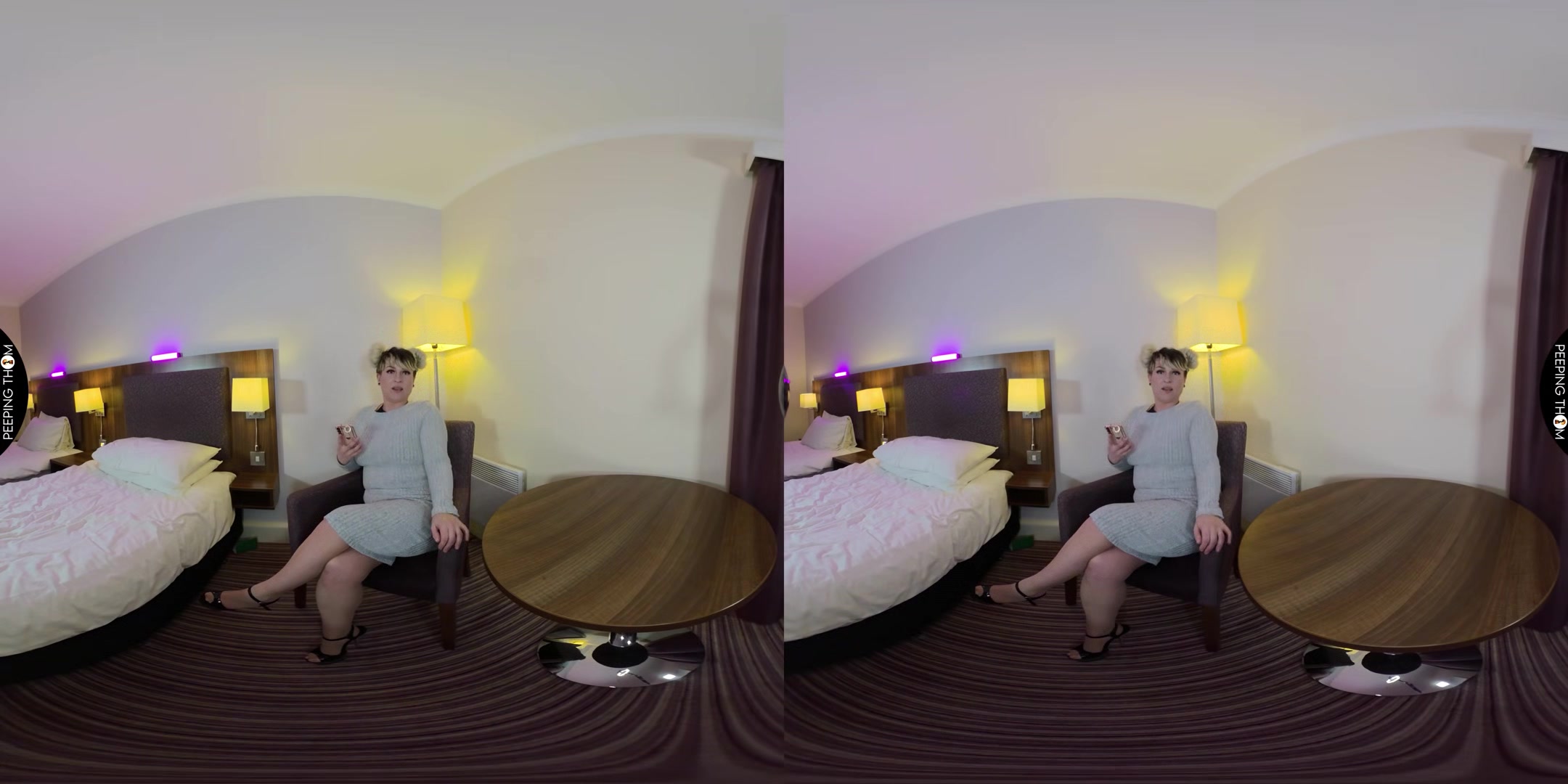 Big Boob Hotel Tease - Peeping Thom