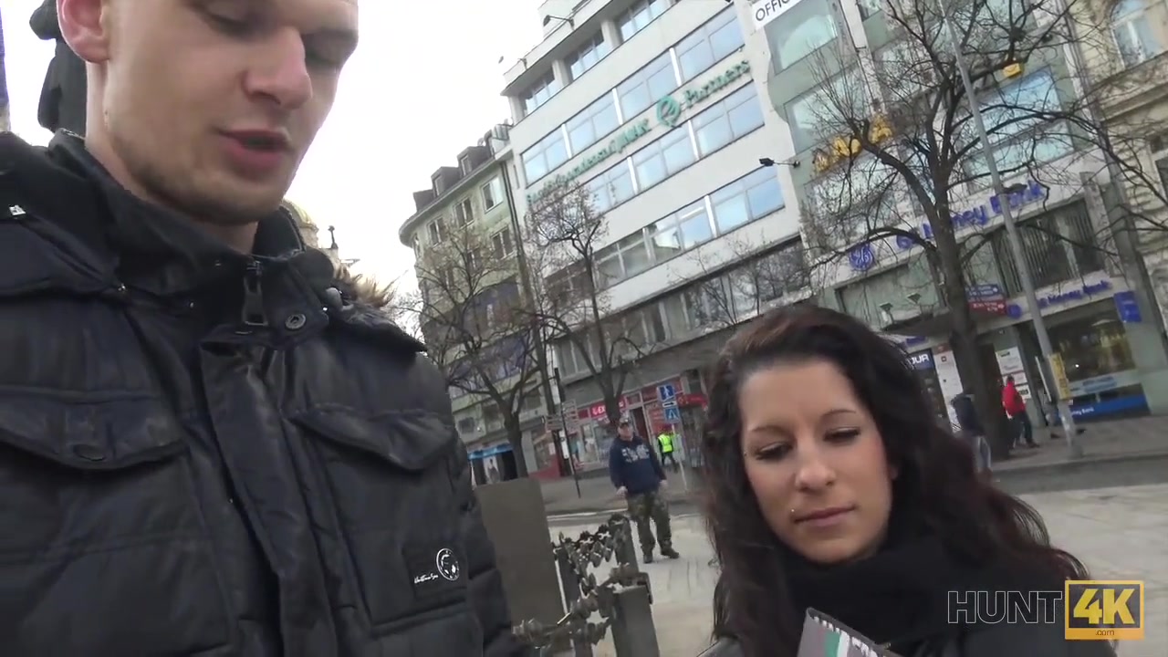 HUNT4K. Boy let cute GF have sex for money with stranger