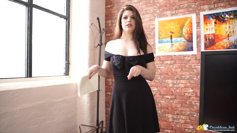 Lucia Love in Give Me A Raise - DownblouseJerk