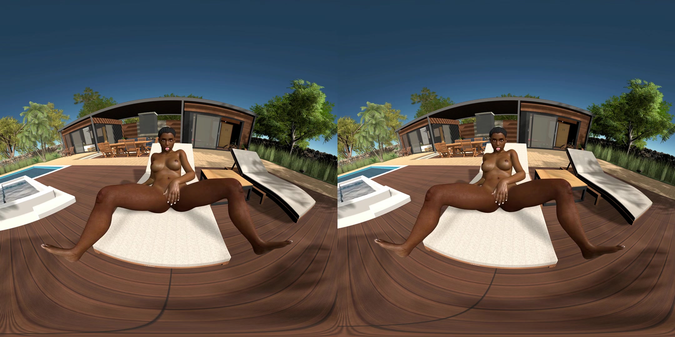 Fvr - 18 - Funtime At The Poolside - With Dahlia