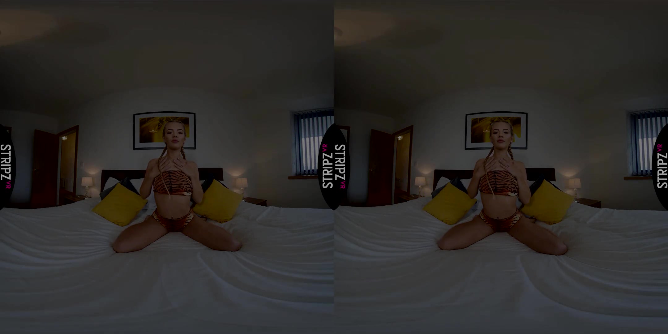 Easy Tiger - Gorgeous Petite Blonde Solo Striptease