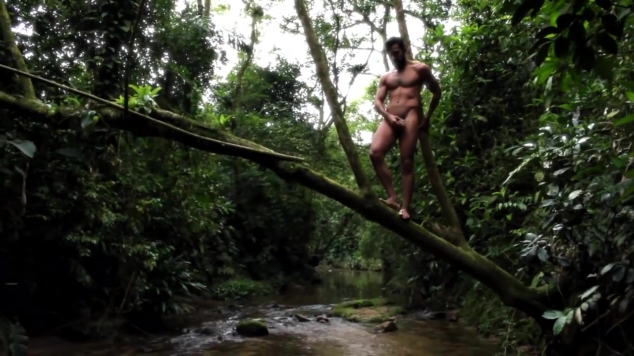Nude Walk In The Forest