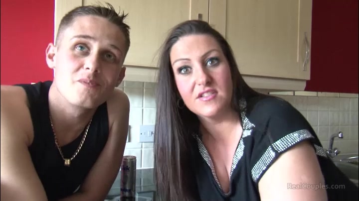 Boyfriend fucking his BBW girlfriend in the ass