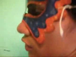 Mysterious Latina needs a cock and a dildo to be happy