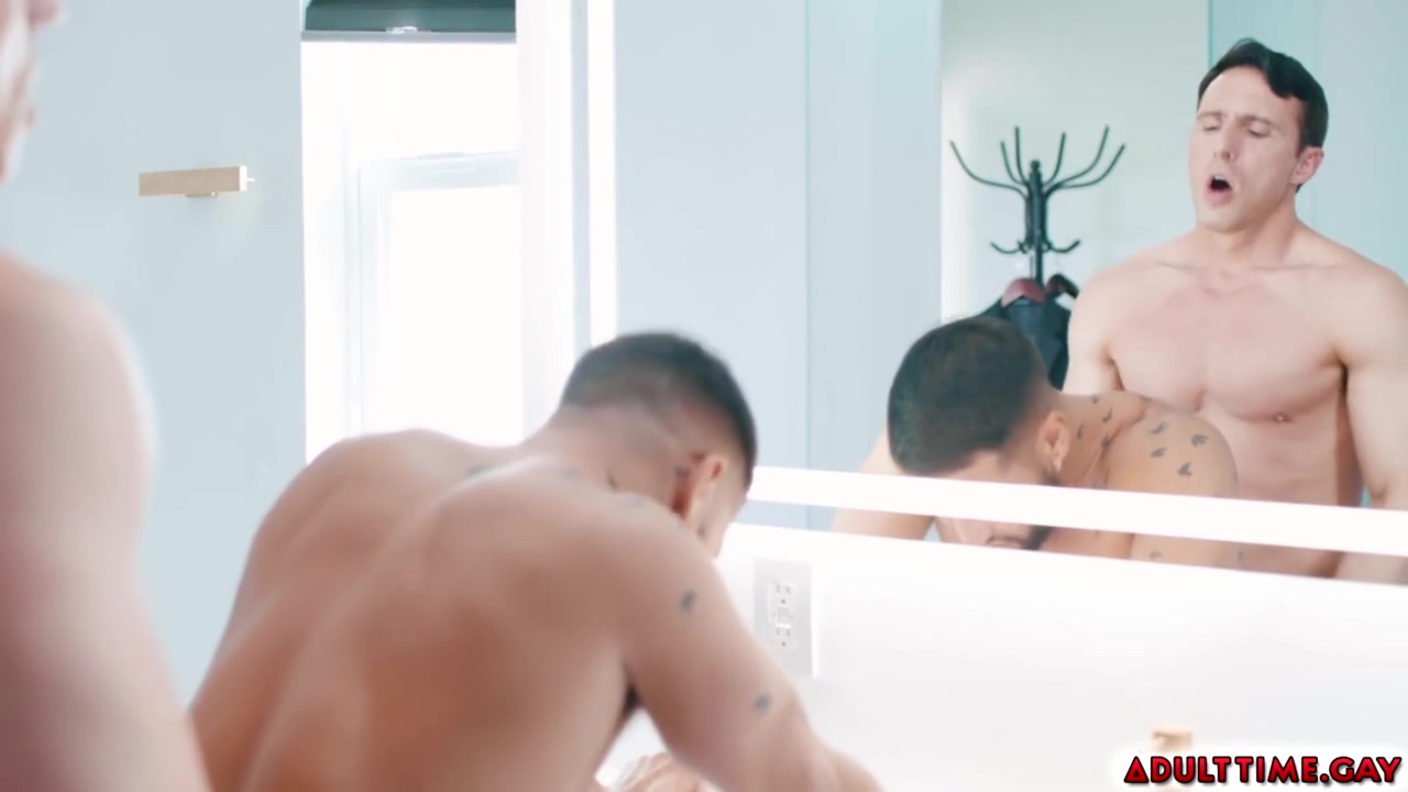 Gay Cheaters Almost Caught Fucking In The Bathroom