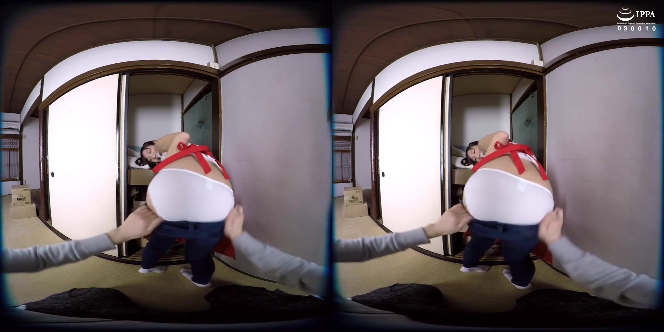 Ai Hoshina in Ai Hoshino Secret Creampie Sex with Moving Company Employee - WAAPVR