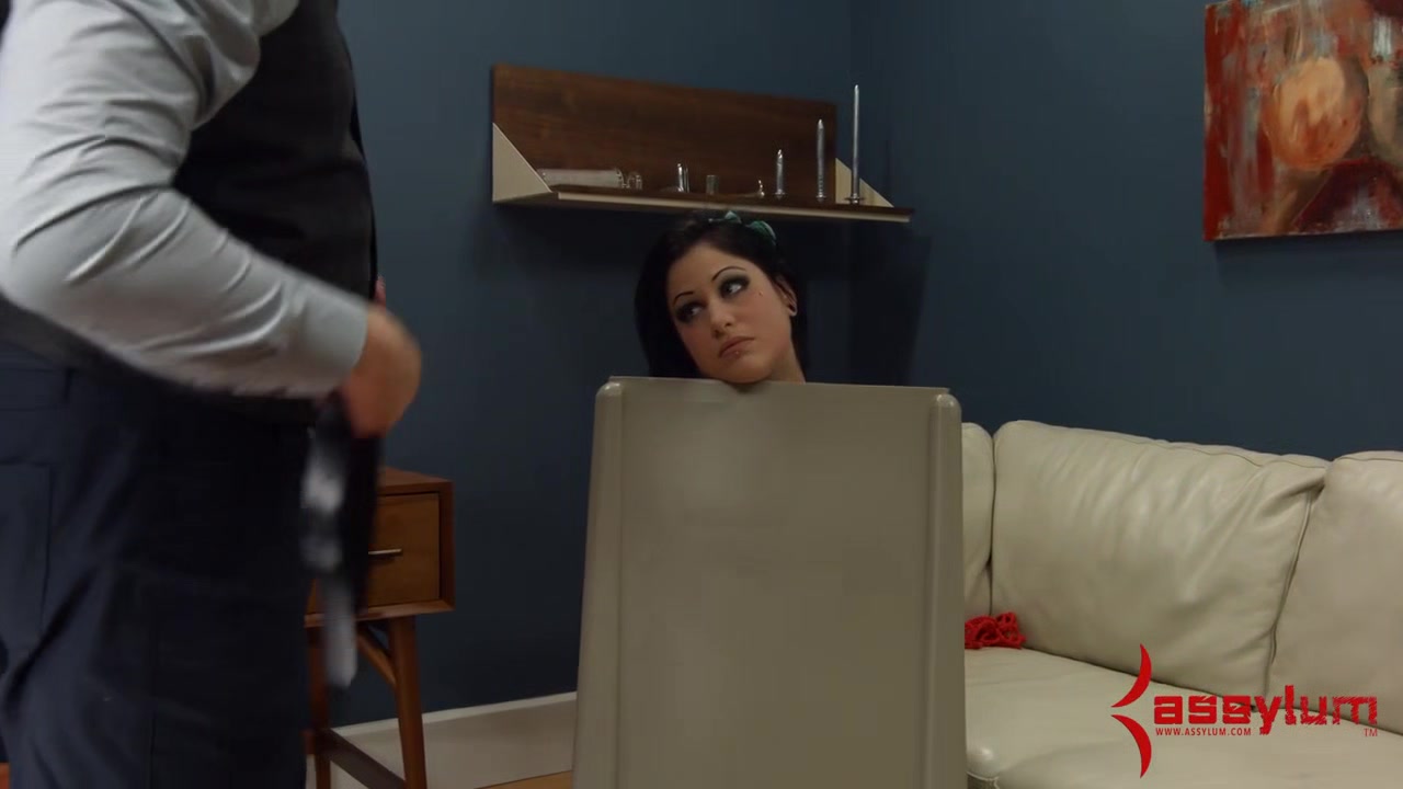Humiliated sub rammed by her lords dick