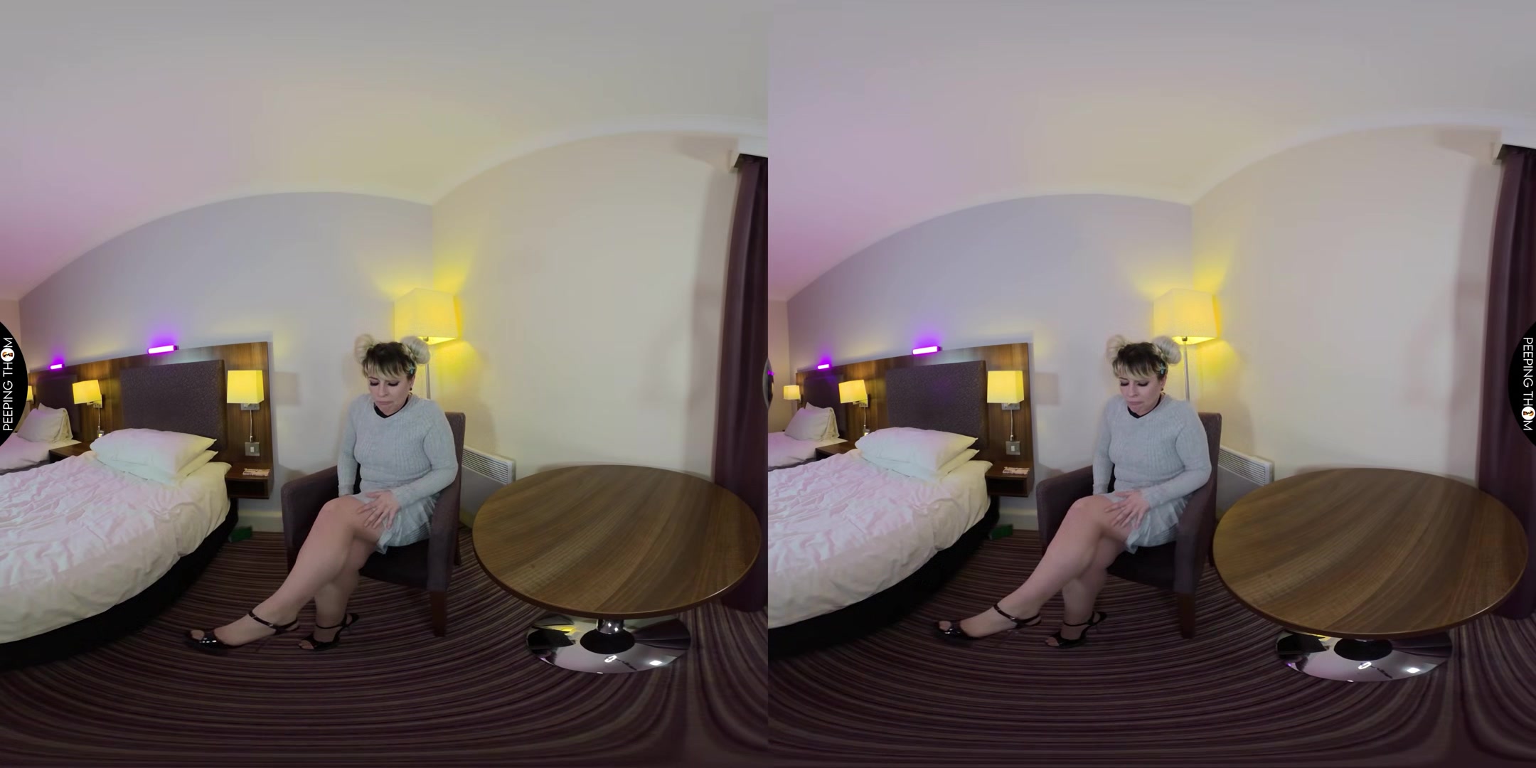 Big Boob Hotel Tease - Peeping Thom