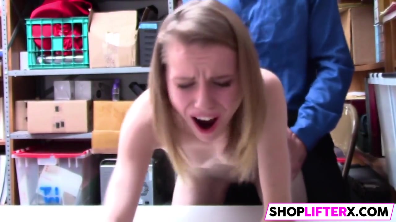 teen 18+ Gets Cock For Shoplifting