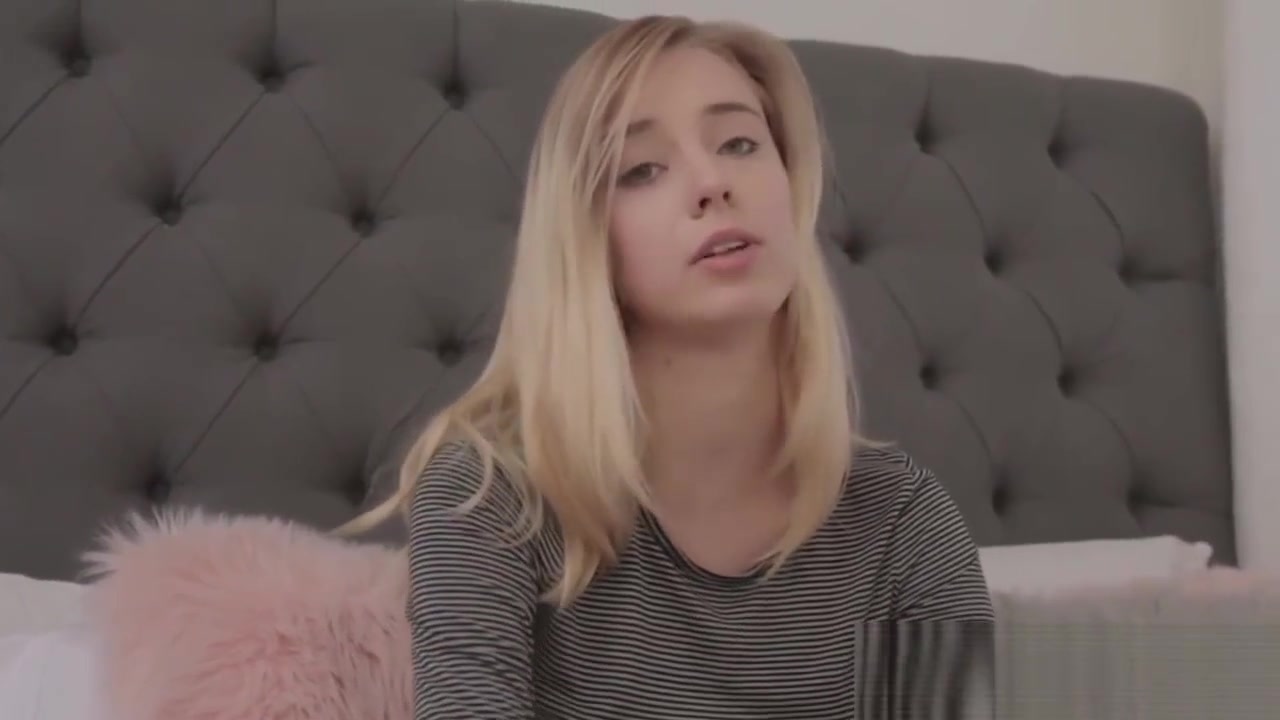 Blonde stepsister rides