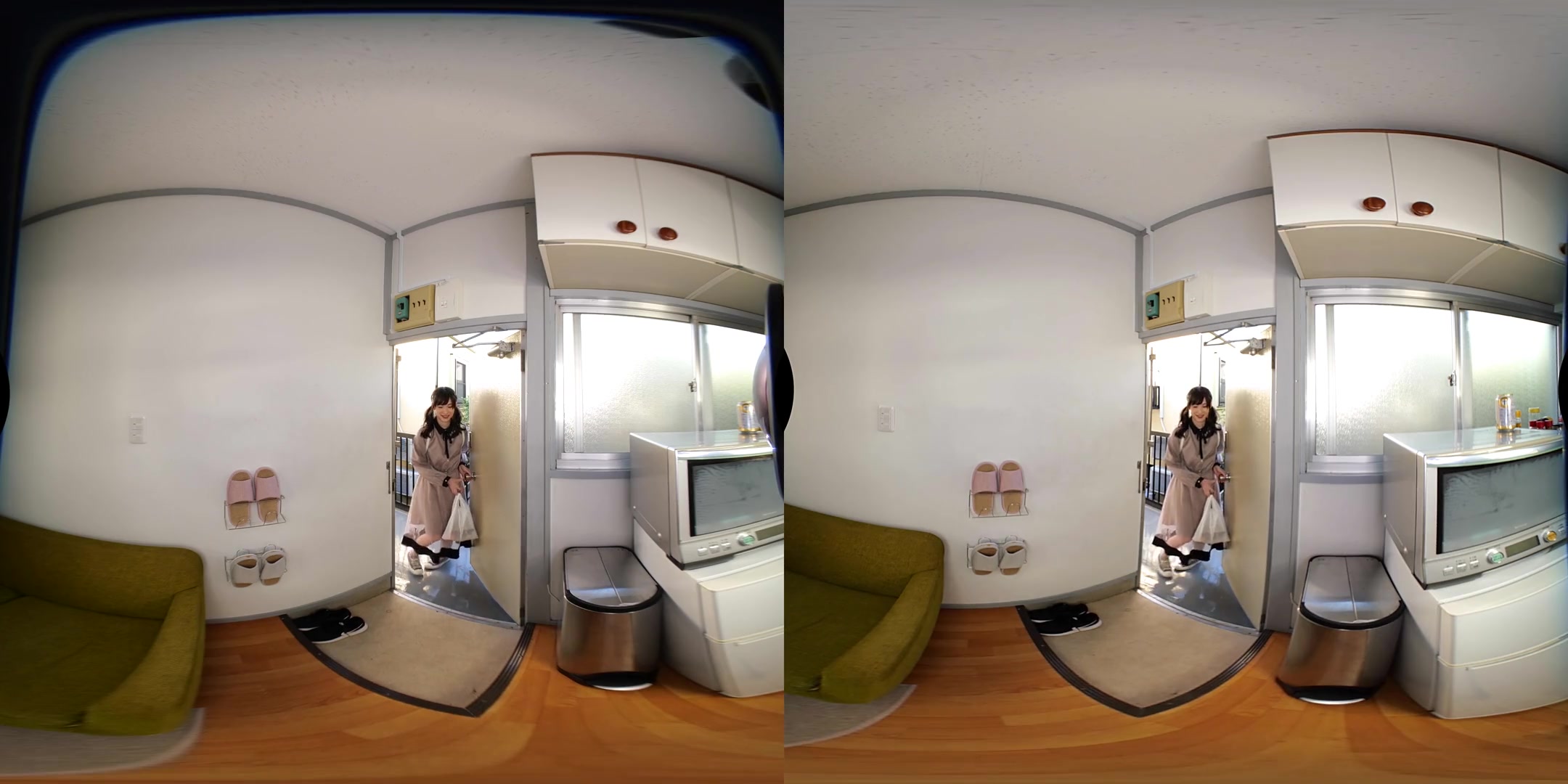 Apartment Days! Nazuna Chitose Act 2; Simply Gorgeous JAV Idol Softcore Non-Nude VR Teasing