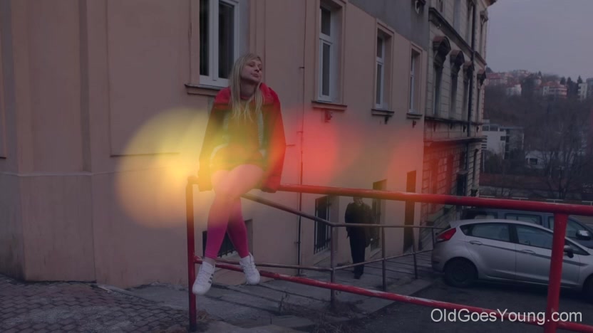 Renate was driven wild and fucked by this old goes young guy