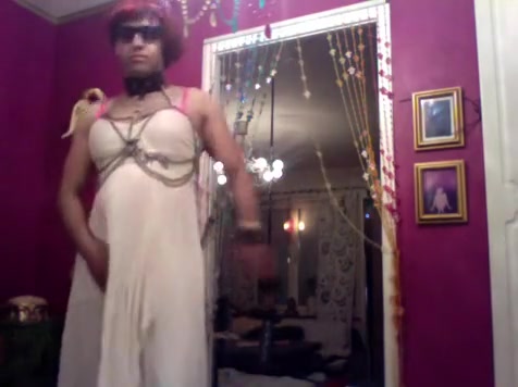Moniq, sleazy Crossdresser Have fun