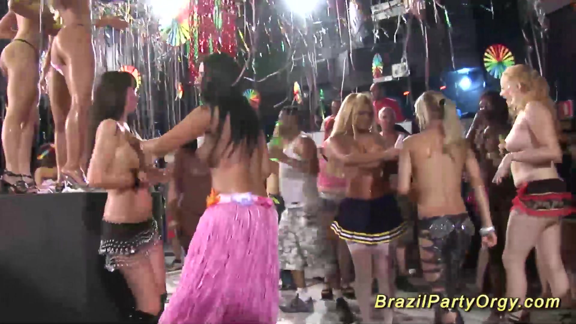 hot brazilian samba fuck party orgy