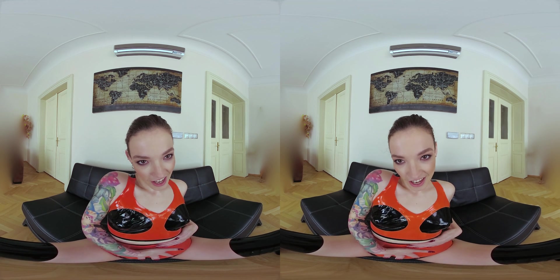 CzechVRFetish 192 Jerking for Latex Nymph