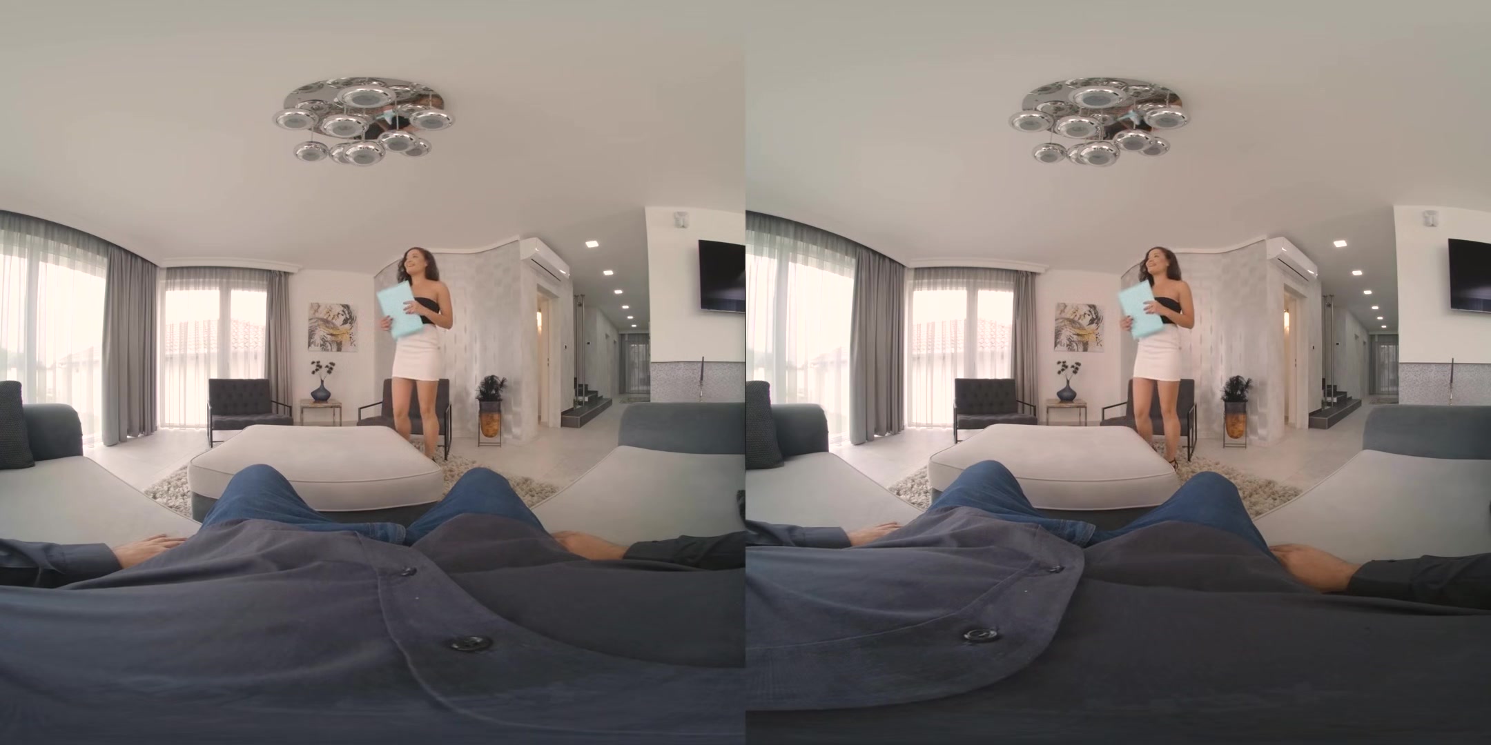 Dolly Diore Being A Pushy Real Estate Agent - Brunette Babe POV VR Porn