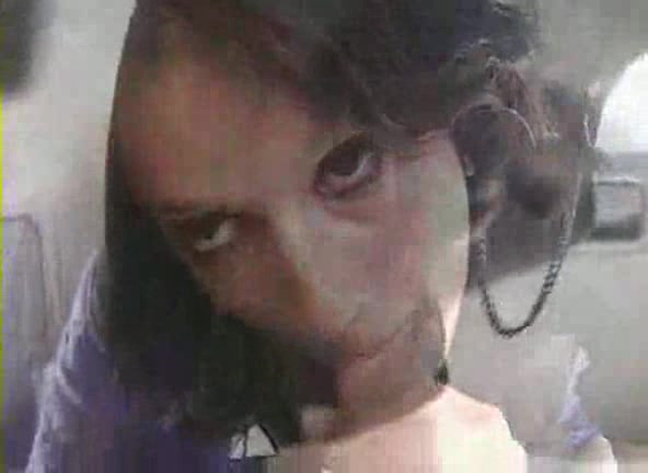 Goth chick looks awesome in the fucking action