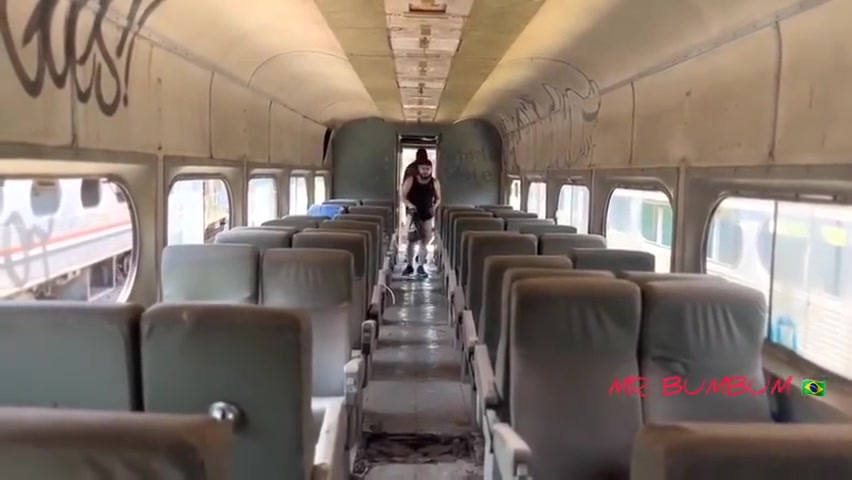 Bum Bum - Mr Brazil Fucked Raw In Train