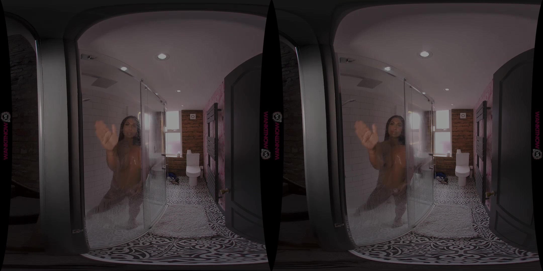 Shower featuring Hannah Shaw - WankitNowVR
