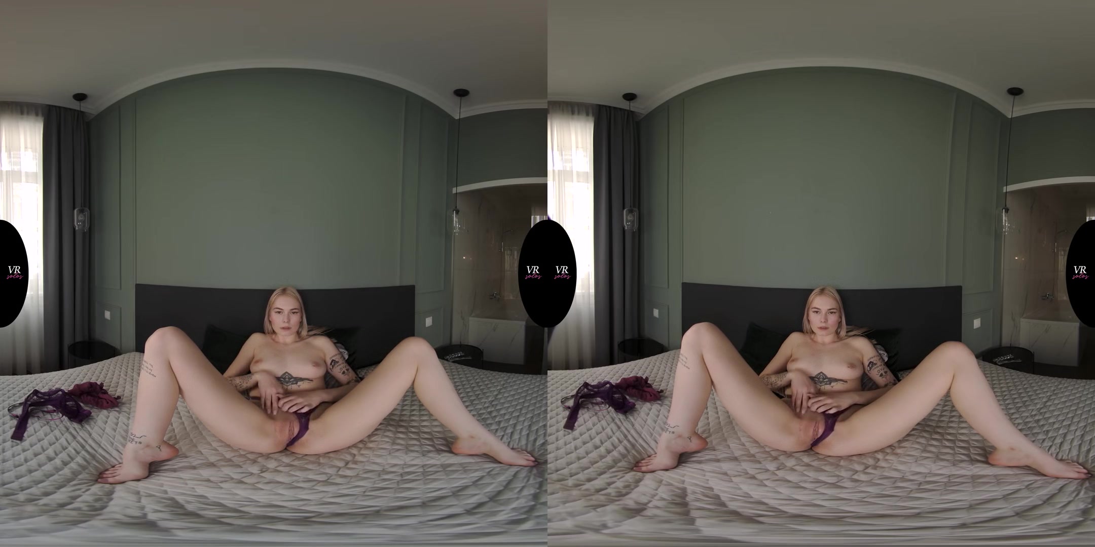 Petite Teen Fucks Herself With Glass Dildo - Hot Blonde Babe Solo Masturbation Up Close