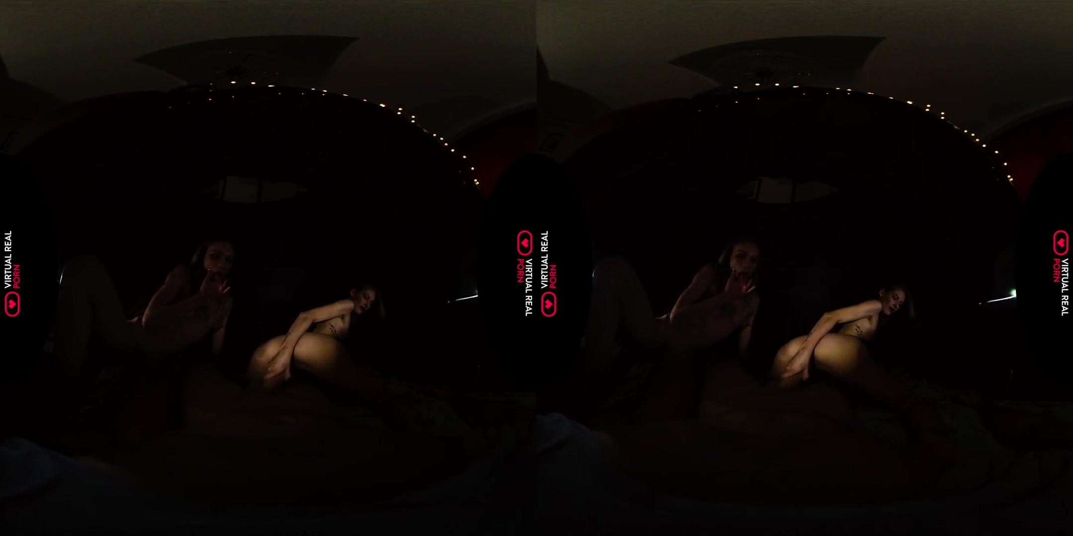 Stay Inside The House. II; Pornstar teen 18+ Threesome in the Dark