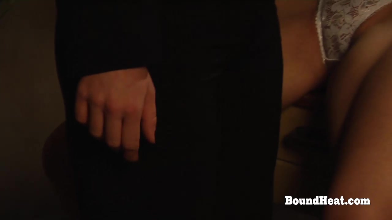 Submissive Lesbian Slave Licks Mistress's Pussy And Gets Branded