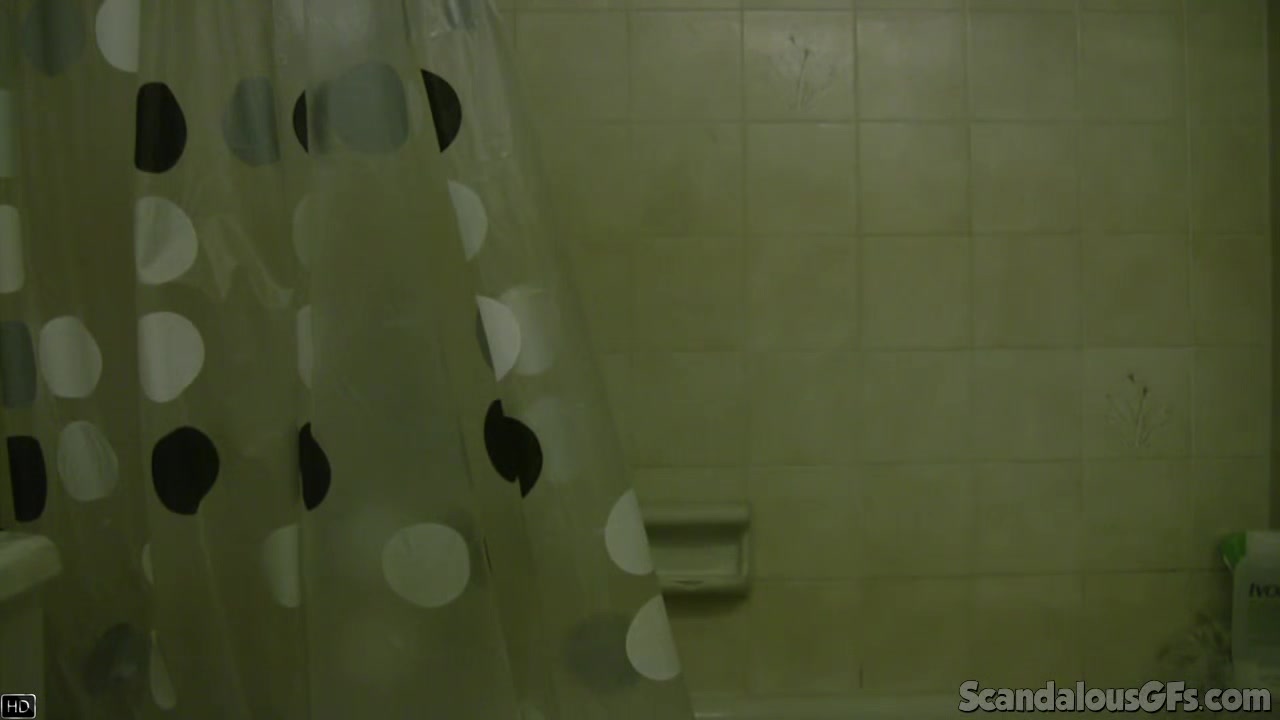 Couple nude shower caught on tape