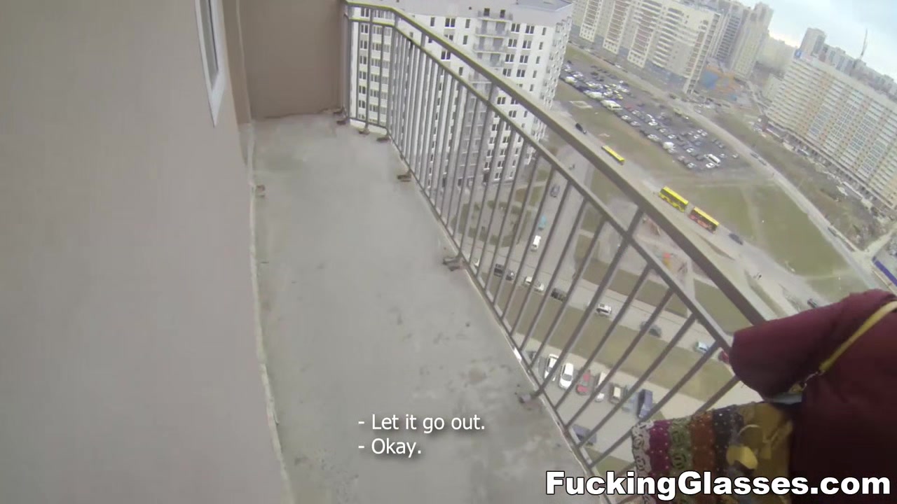Fucking Glasses - Squirrel foretells hot anal sex