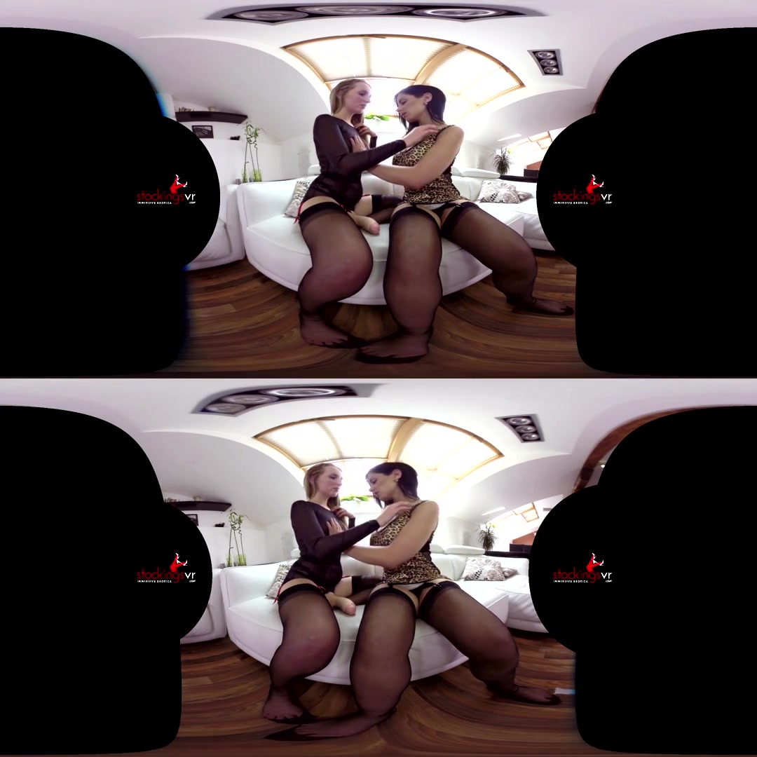 Alex Black & Jenny Simons in Deep Anal Strap On Girls Jenny Simons And Alex Black - StockingsVR