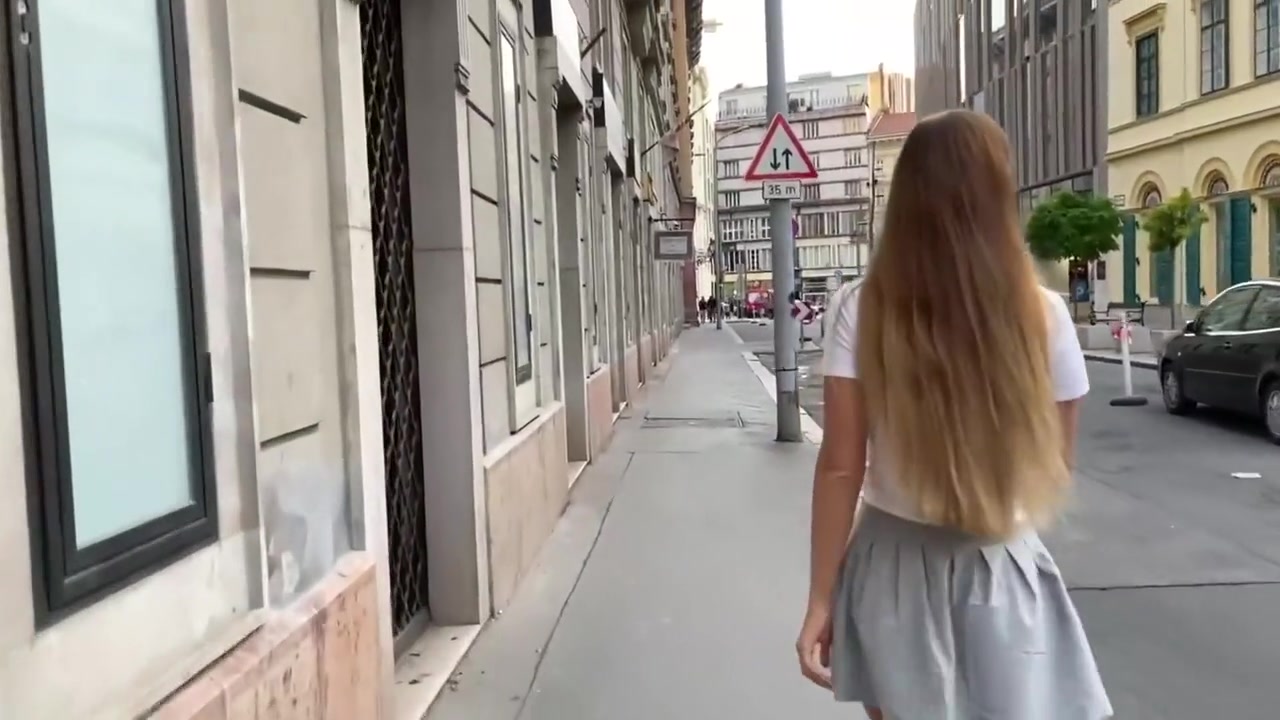 Lovense Lush Control Of My Stepsister In Public Place! People Catch Us On The Street!!!
