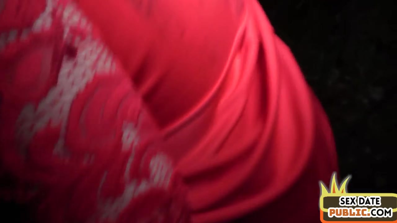 Chubby German lady public fucked outdoor in POV sex
