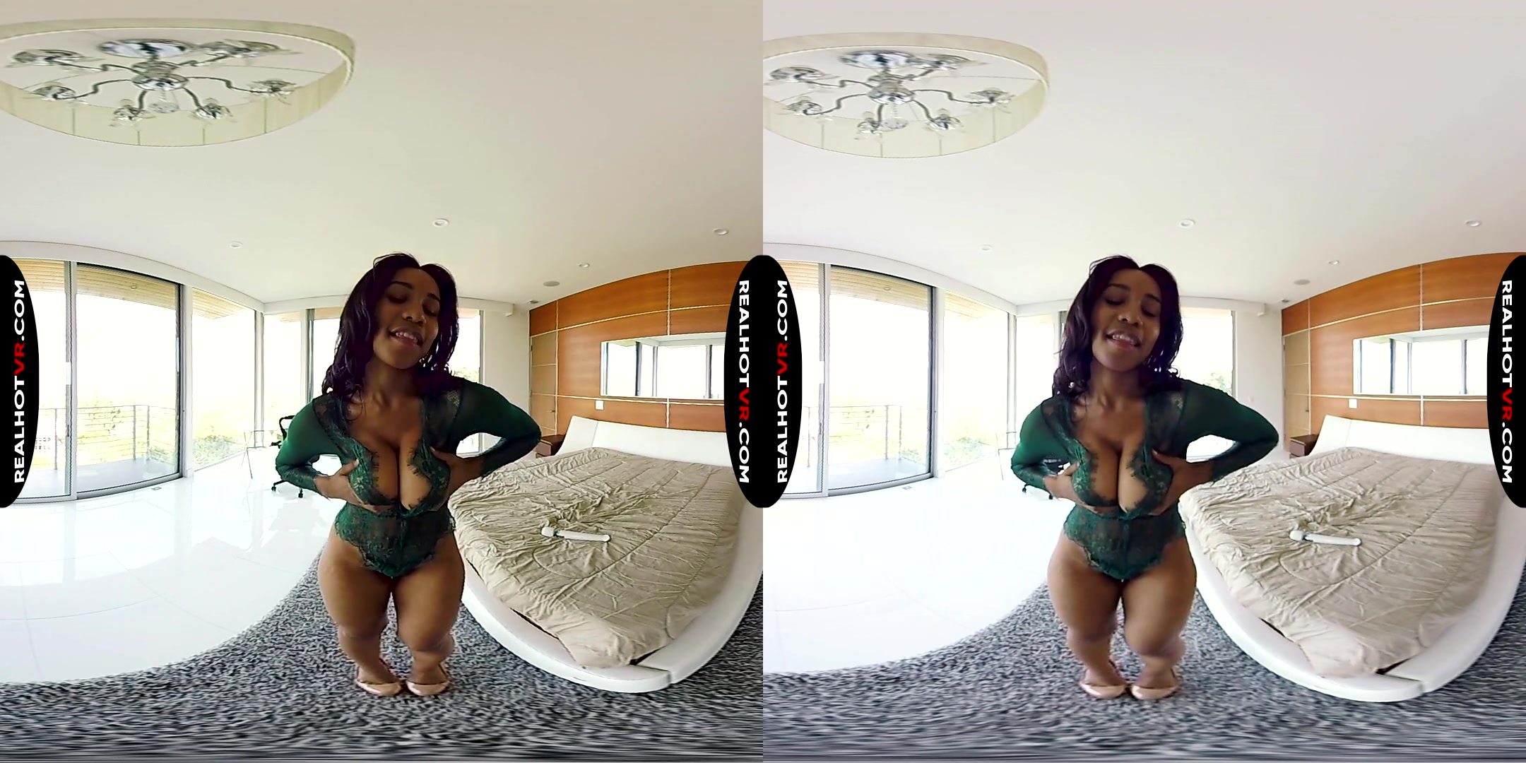 Jenna J Foxx in Big Tits Stepdaughter Squirts & Step dad Wants More - RealHotVR