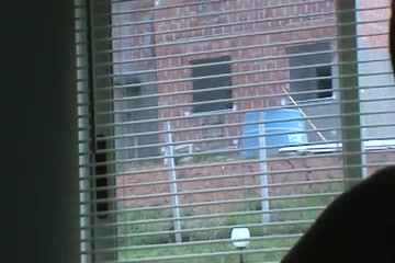 Strange guy is watching my walking naked girlfriend every day