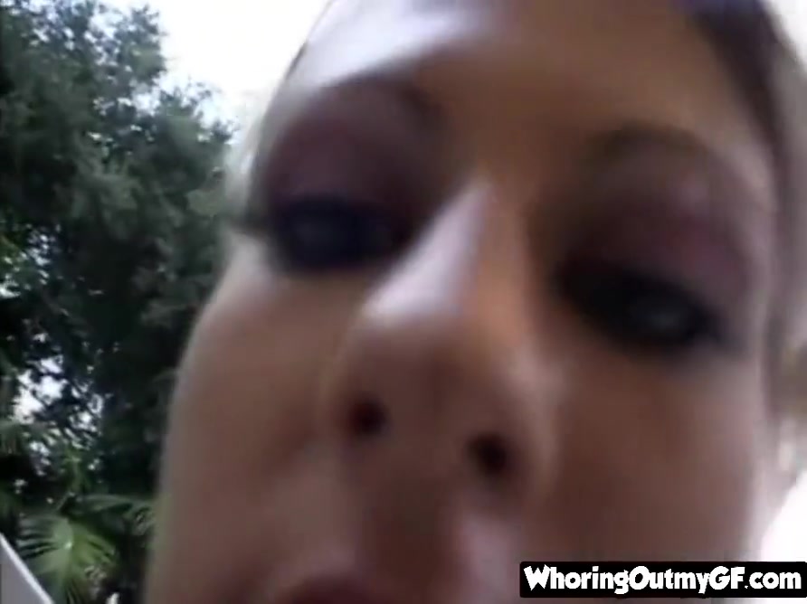 Hot Blonde Blowjob And Fucking Closeup In Outdoor