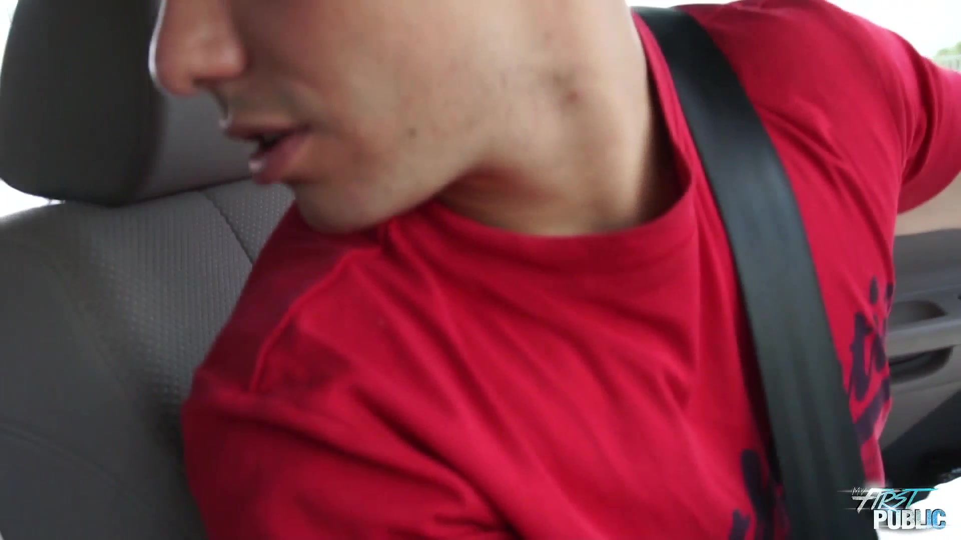 Big boobed amateur gets a titty cumshot outside - MyFirstPublic
