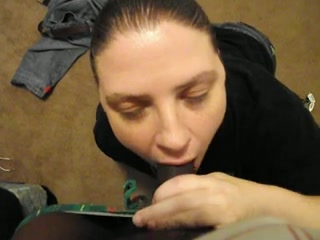 One more suck from naughty girl from my job on cam