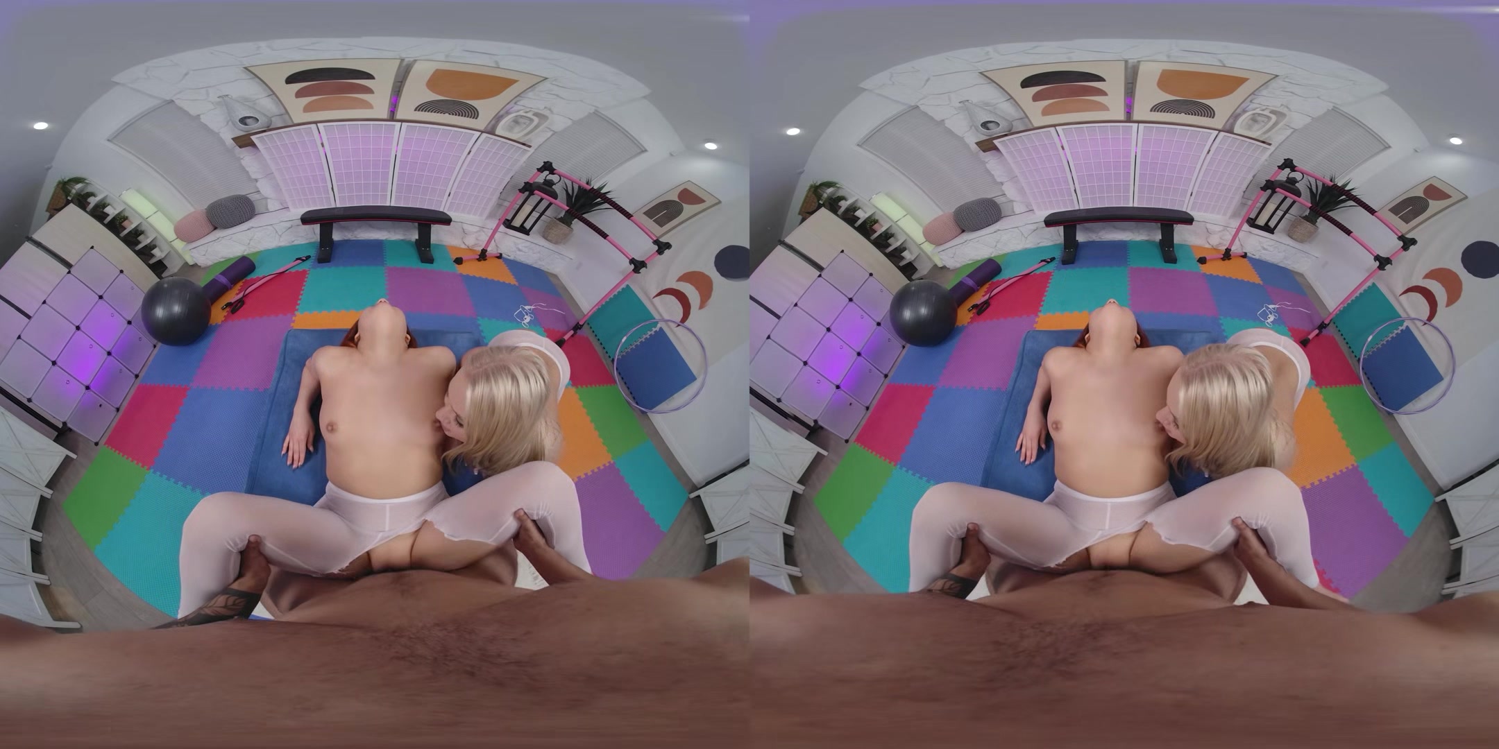 Stretching With Two Hotties 3 - Realjamvr