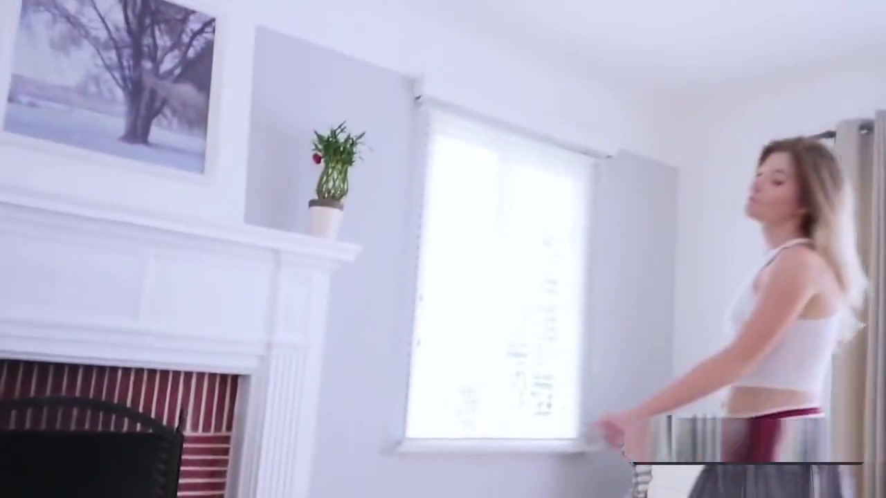 Guy with a really bad headache is seduced by his horny stepsister into banging