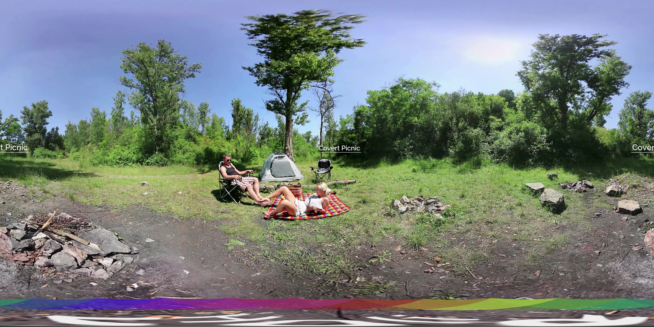 Natalie Cherie in Covert Picnic - HoliVR