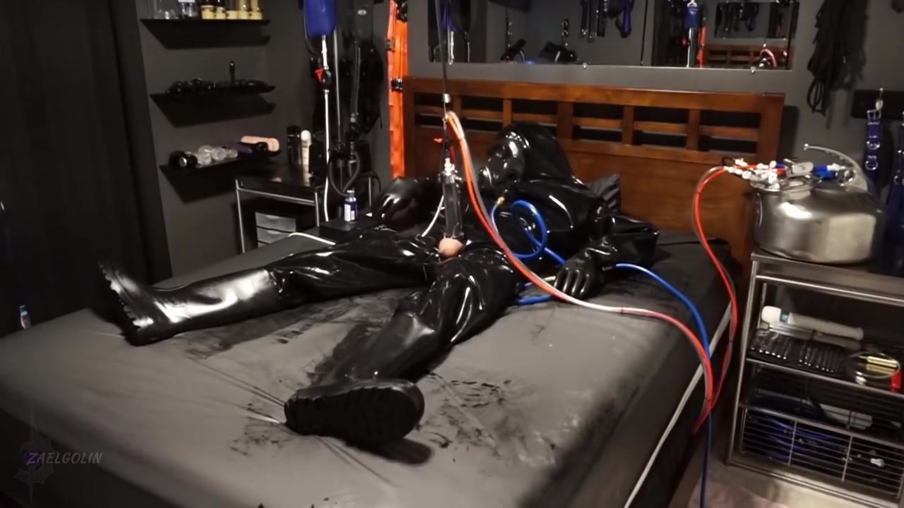 Rubber Cyborg Electro Milking